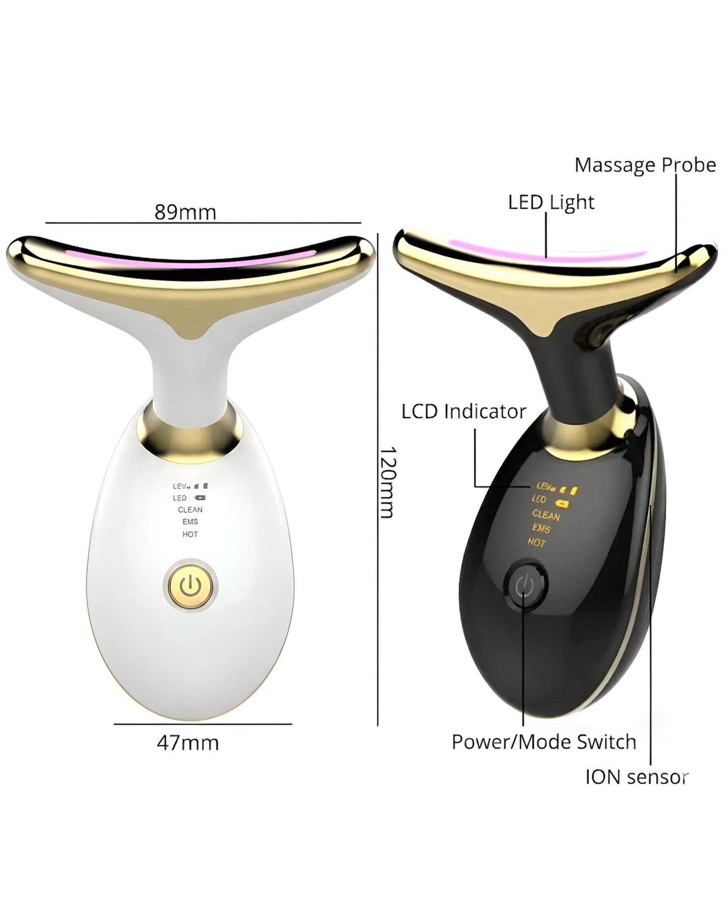 RevitaGlowPro™ LED Face & Neck Lift Device for Skin Tightening & Anti-Aging