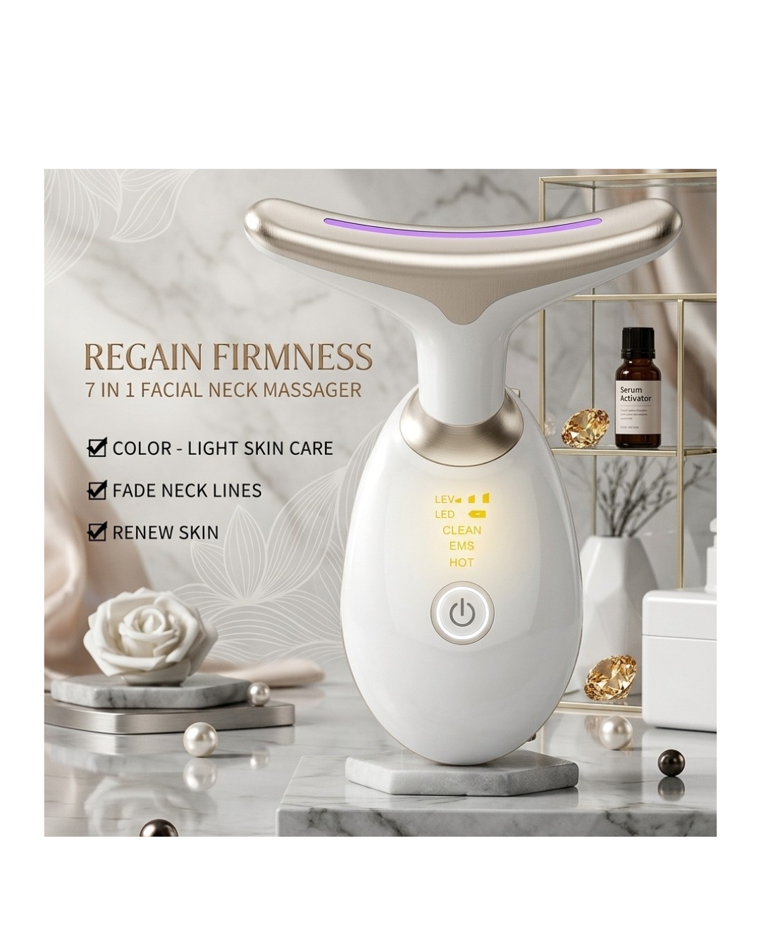 RevitaGlowPro™ LED Face & Neck Lift Device for Skin Tightening & Anti-Aging